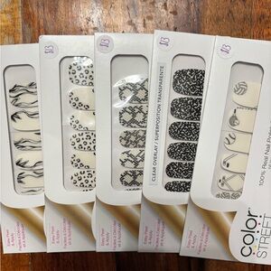 Color Street Monochrome Nail Art Collection